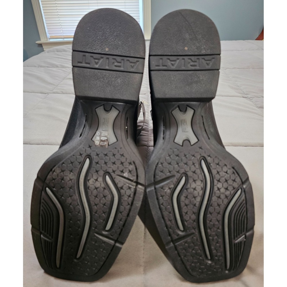 Ariat® (Men's 10.5 D) Sport Western Square-Toe Cowboy Boot, Black/Deertan - $190 - Picture 12 of 12